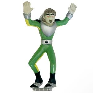 Vintage 2001 Marvel X-Men: Evolution Toad Action Figure Green Silver Toy Doll